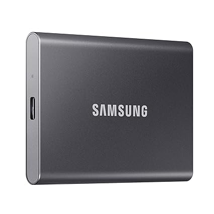 Samsung T7 Portable SSD, 4TB External Solid State Drive