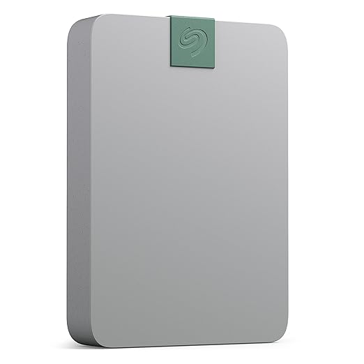 Seagate Ultra Touch HDD 4TB External Hard Drive, USB-C compatibility with PC