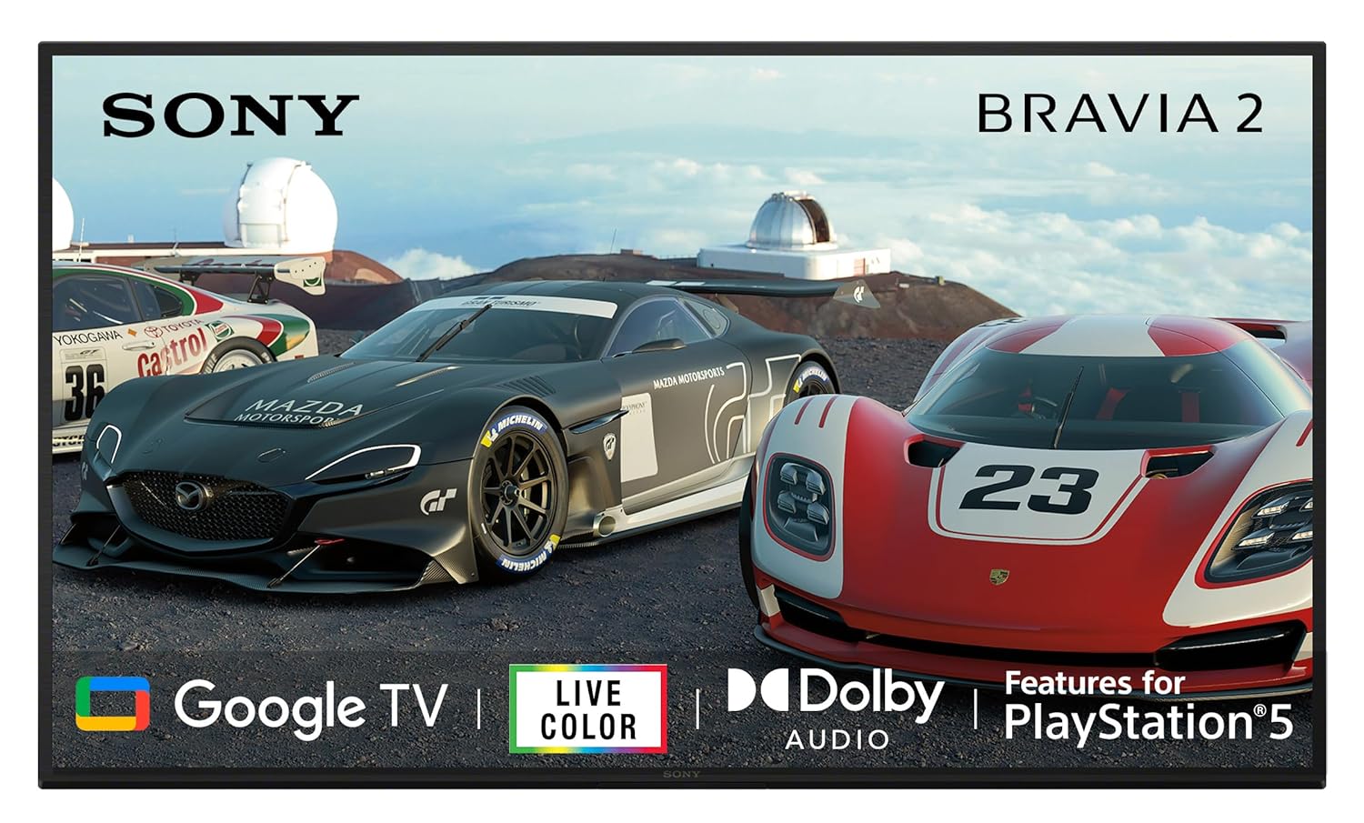 Sony 139 cm (55 inches) BRAVIA 2 4K Ultra HD Smart LED Google TV