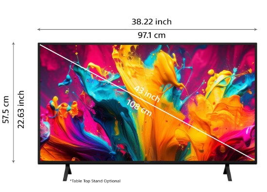 Sony BRAVIA 2 Series 108 cm (43 inches) 4K Ultra HD Smart LED Google TV