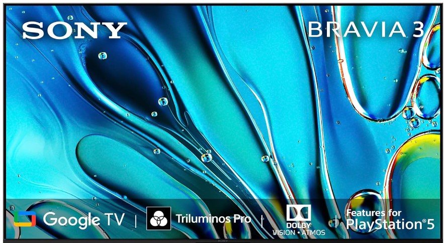 Sony BRAVIA 3 Series 215 cm (85 inches) 4K Utra HD AI Smart LED Google TV