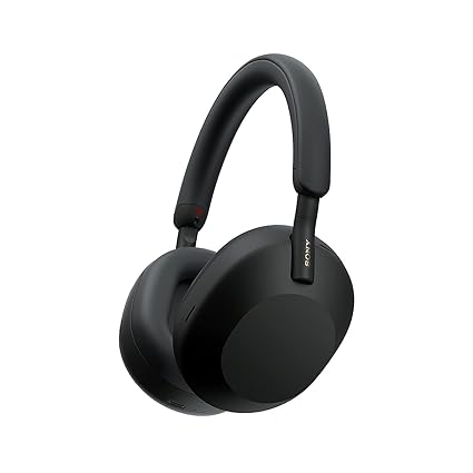 Sony WH-1000XM5 Best Active Noise Cancelling Wireless Bluetooth Over Ear Headphones with Mic