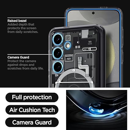 Spigen Ultra Hybrid Metal Ring MagFit Back Cover Case