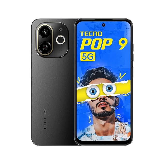 TECNO POP 9 5G (Midnight Shadow, 4GB+64GB)