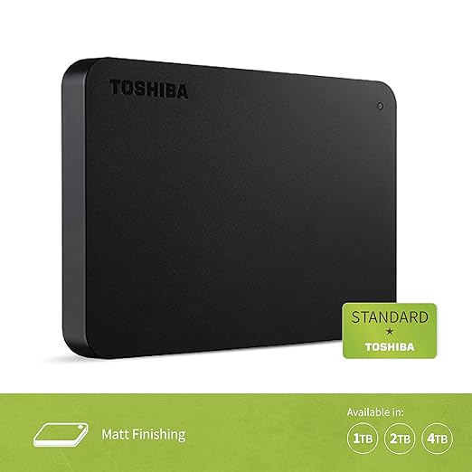 TOSHIBA Canvio Basics 2TB Portable External HDD - USB 3.0