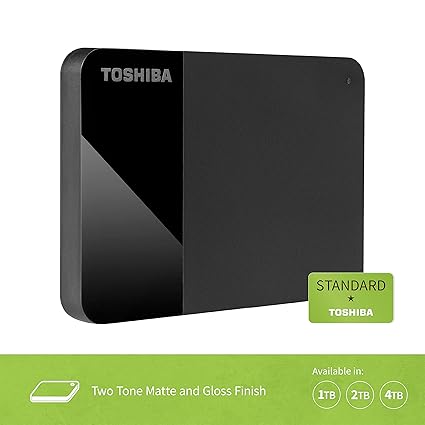 TOSHIBA Canvio Ready 1TB Portable External HDD - USB3.0