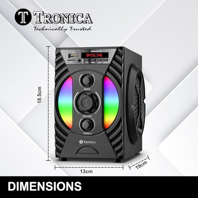 Tronica Enjoy Version:2 Bluetooth Wooden Home Theater