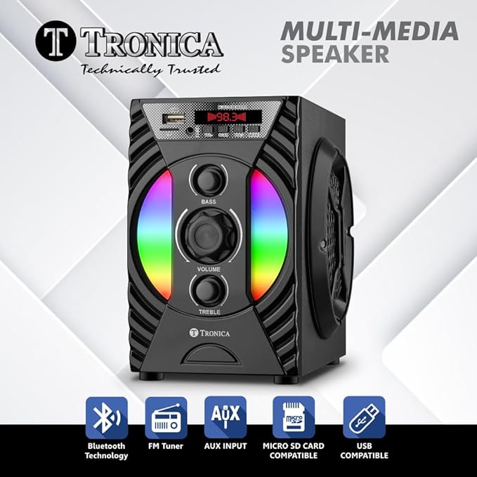 Tronica Enjoy Version:2 Bluetooth Wooden Home Theater