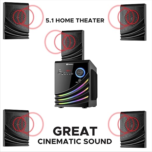 TRONICA Firefly 40W 5.1 Bluetooth Home Theater System