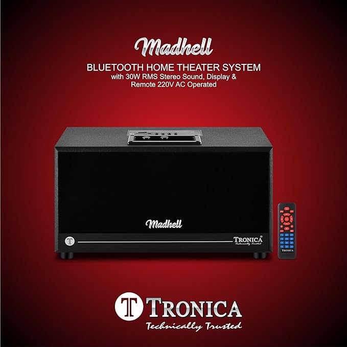 TRONICA Home Theater MADHELL Bluetooth Speaker System