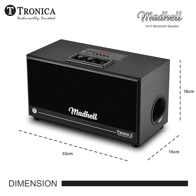 TRONICA Home Theater MADHELL Bluetooth Speaker System