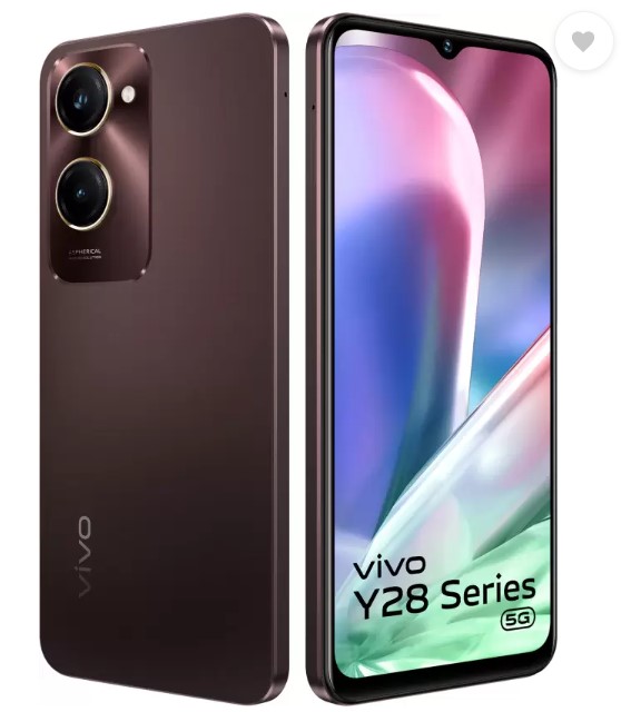 Vivo Y28s 5G (Vintage Red, 128 GB) (6 GB RAM) Smartphone