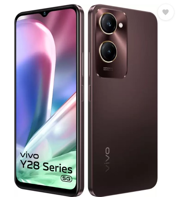 Vivo Y28s 5G (Vintage Red, 128 GB) (6 GB RAM) Smartphone