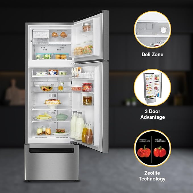 Whirlpool 300 L Frost-Free Triple-Door Refrigerator