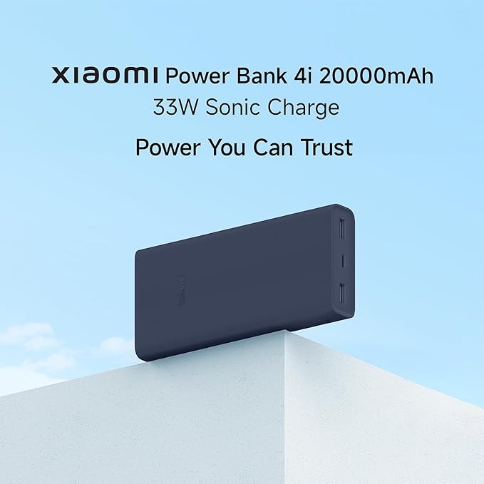 Xiaomi Power Bank 4i 20000mAh 33W Super Fast Charging PD