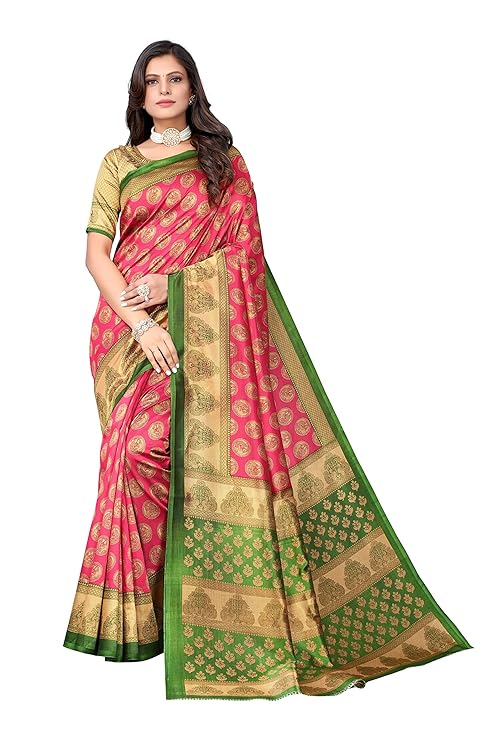 Yashika Womens Jacquard Standard Length Saree