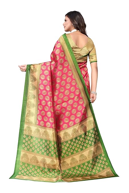 Yashika Womens Jacquard Standard Length Saree