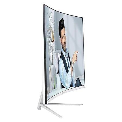 ZEBRONICS AC32FHD LED Curved 75Hz 1920x1080 Pixels FHD Resolution Monitor