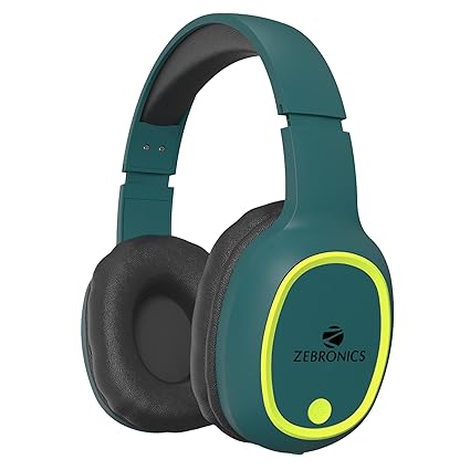 ZEBRONICS Thunder Bluetooth 5.3 Over ear Wireless Headphones