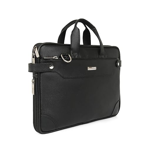 Zipline Office Faux Leather laptop bag for Men