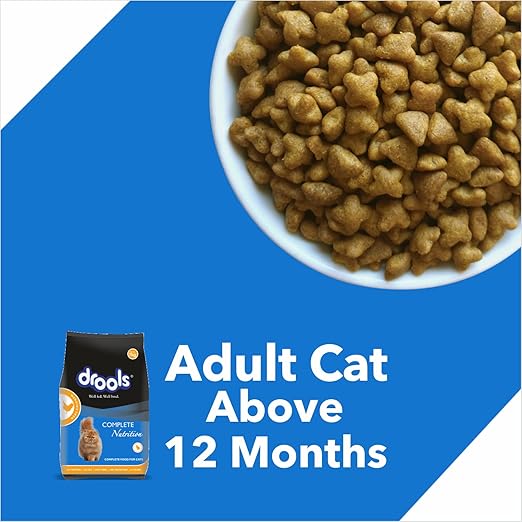 Drools Adult Dry Cat Food ,Mackeral Flavour 3kg Pack