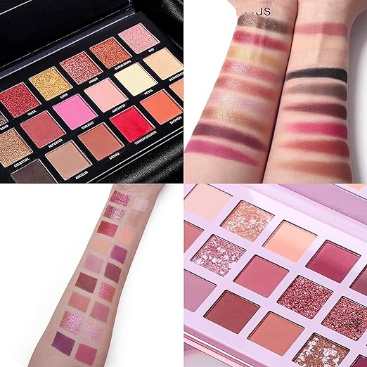 HUDA GIRL Beauty Rose Gold Remastered + Nude Edition Eyeshadow Palette