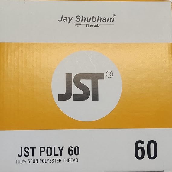 Jay Shubham Threads Polyester Sewing Thread 100 Tubes