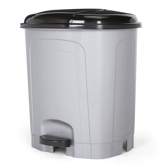 KOLORR 23 Litres Plastic Pedal Trash Can/Garbage Waste Bin