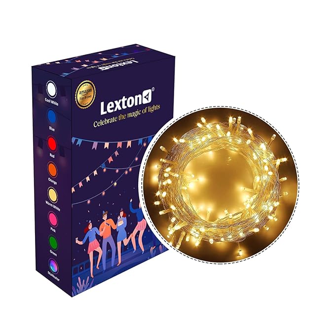 Lexton 36 Feet Long 40 LED Power Pixel Serial String/Fairy Light