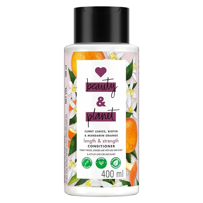 Love Beauty & Planet Curry Leaves, Biotin & Mandarin Natural Conditioner