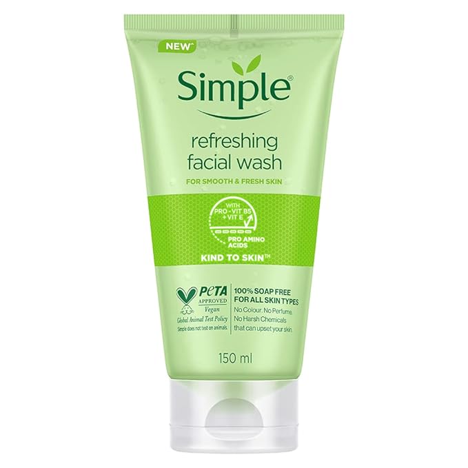 Simple Kind To Skin Refreshing Face Wash 150 ml