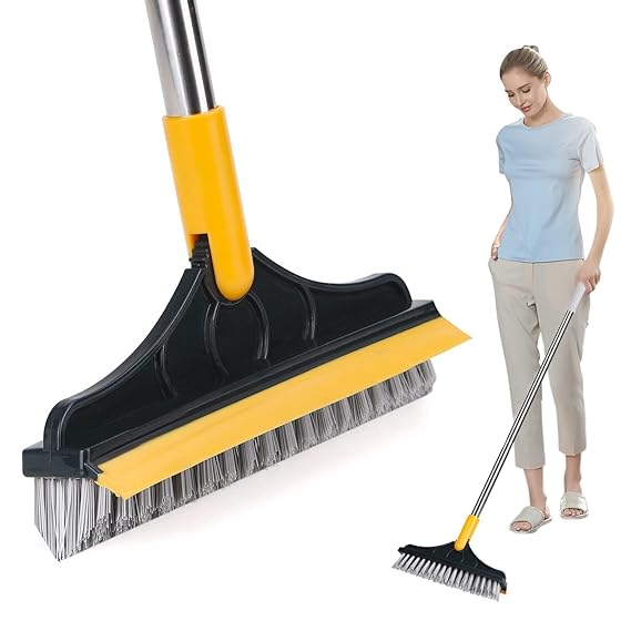 VYOOx Bathroom Cleaning Brush with Wiper