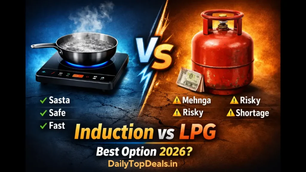 Best Induction Cooktop 2026 - LPG Crisis Solution for Fast and Safe Cooking